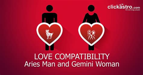 Use the navigation at the top of the page for. Aries Man and Gemini Woman - Love Compatibility from ...