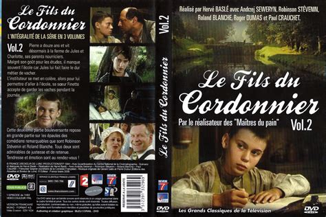 Mais au fil de ses découvertes. Jaquette DVD de Le fils du cordonnier vol 02 - Cinéma Passion