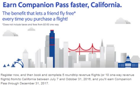 Maybe you would like to learn more about one of these? Targeted Get Southwest Companion Pass Until End Of 2017 With 5 Roundtrip (Or 10 One Way ...