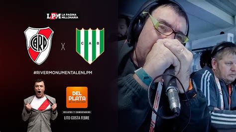 Banfield vs river plate, se enfrentan este domingo 02 de mayo por la jornada 12 de la superliga argentina en el estadio florencio sola a las 14:30pm hora de colombia. River vs. Banfield en vivo con los relatos de Atilio Costa ...