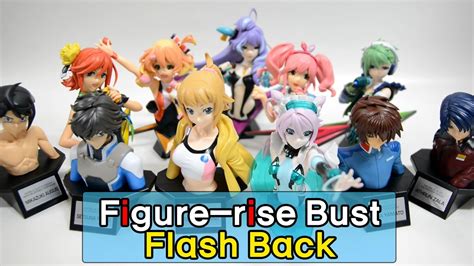 Focuses on character busts, each kit features layer injection, with multiple colors molded on one part. 피규어 라이즈 버스트 플래시 백 / Figure-rise Bust Flash Back - YouTube