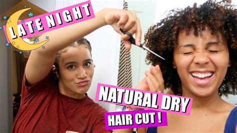 When you're cutting hair dry, you see the shape as it's forming, so you just get a much more definite look, because you see it in action, said artuoro. DRY NATURAL CURLY HAIR CUT AT HOME | Hair Tips & Mistakes ...