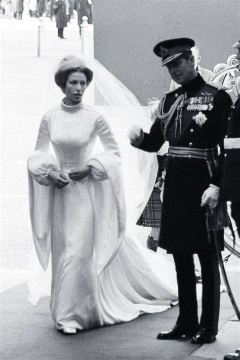 The young queen wore a white satin gown—an unusual choice, as colored dresses were the fashion of the day. The 24 Most Stunning Royal Wedding Dresses Throughout ...