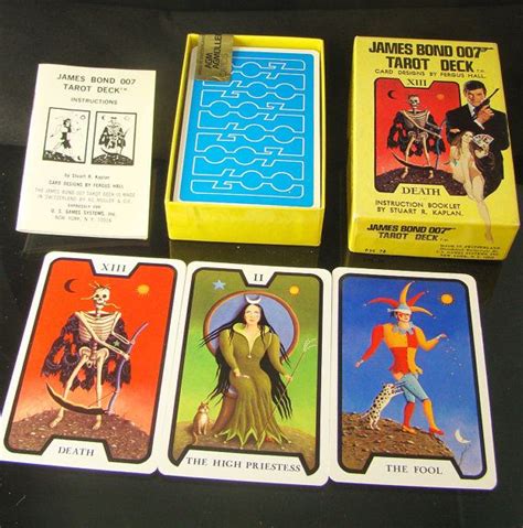 And not to be confused with the witches tarot, which is far different and much better. James Bond 007 Tarot Deck With Instructions James Bond ...