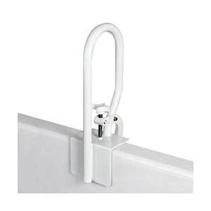 Carex bathtub rail with chrome finish has been rated 4.0 stars out of 16 customer reviews on this site. Carex Bathtub Rail