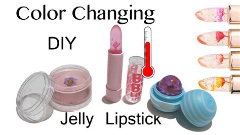 We helped lots of bloggers and influencers to create their own makeup brands. DIY: Color Changing Jelly Lipstick with Real Flower(Non ...