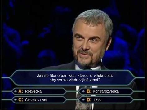 The main goal of the game was to win 2,000,000 kč (€74,000). Roumenův Rouming - Zábavné a zajímavé obrázky - milionar