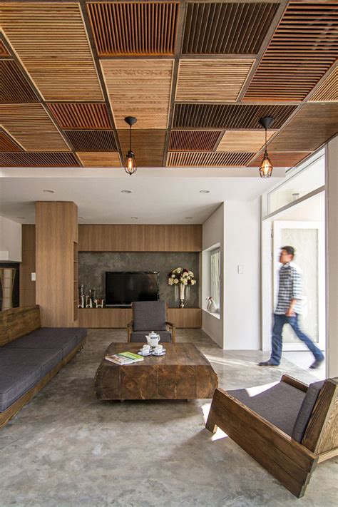 Open ceiling metal ceiling hunter douglas wood ceilings ceiling design interior design architecture create building. 20 Awesome Examples Of Wood Ceilings That Add A Sense Of ...