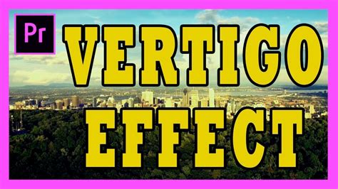 Adobe premiere is an impressive and unmatchable tool for editing videos. Vertigo (Dolly Zoom) Effect Tutorial - Adobe Premiere Pro ...