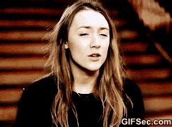 Tumblr is a place to express yourself, discover yourself, and bond over the stuff you love. Saoirse Ronan GIF - Find & Share on GIPHY