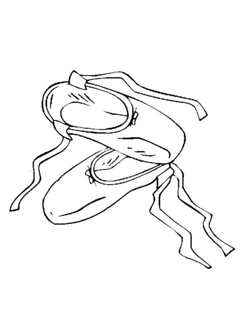 Check spelling or type a new query. Ballet Shoes Picture Coloring Page : Coloring Sky in 2020 ...