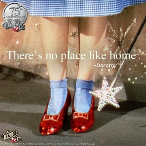 There is no place like home...I love being home! | Wizard ...