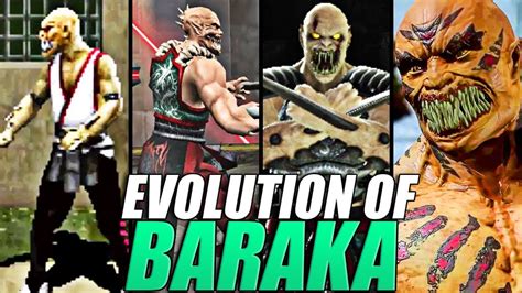 After his victorious battle, the nomadic warrior returned. Evolution of Baraka from Mortal Kombat (1993-2019) - YouTube