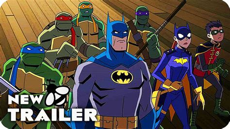 The film brings batman and the teenage mutant ninja turtles together to stop shredder & ra's al ghul from destroying gotham. BATMAN VS. TEENAGE MUTANT NINJA TURTLES Trailer (2019) DC ...