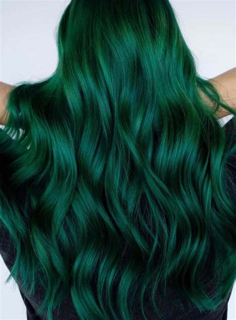 Scroll through social media and you'll see exactly what we mean. Stunning Green Hair Colors for Long Hairstyles in 2018 ...