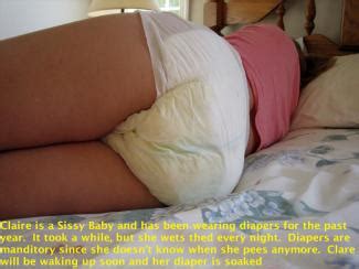 Pictures and captions of sissies being diapered, feminized, and humiliated in all sorts of ways! Sissy Diaper Captions - Omutsu general - OmoOrg