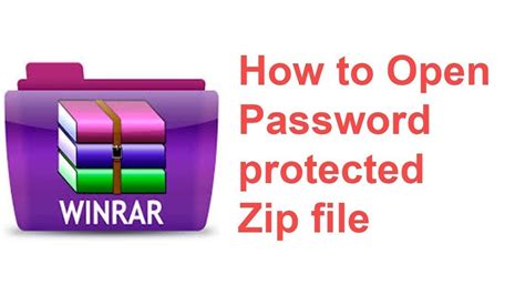 Mostly importantly, it is clean with no virus and. How to Open Password Protected RAR or ZIP File without ...