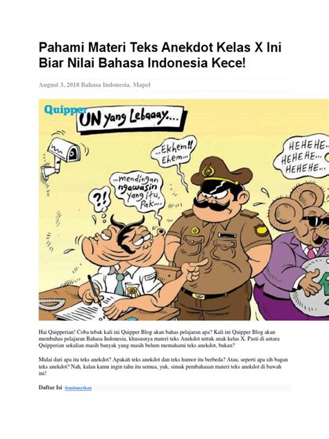 Contoh teks negosiasi dalam bentuk narasi. 17+ Contoh Soal Bahasa Indonesia Anekdot - Kumpulan Contoh Soal