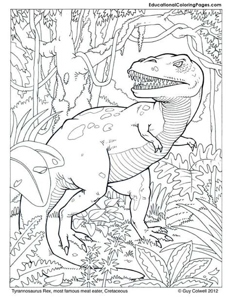 This simple activity of coloring can be used for your kid's benefit. Free Dinosaur Printable Coloring Pages - Coloring Home