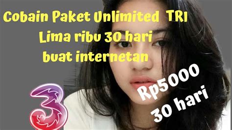 Check spelling or type a new query. Paket murah 3 unlimited - YouTube