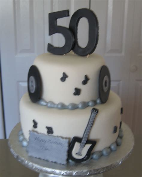 Wives often think about what to give to their beloved man for 50 years. Music Man Cake - 50th Birthday cake for a guy named Tom ...