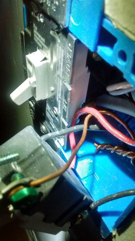 The green looking wire is actually blue. electrical - Replace 3-way switch with one single pole dimmer - Home Improvement Stack Exchange