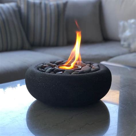 For use in appliances designed for single use cans of gel fuel such as unvented fireplaces, tabletop fire bowls, lanterns and torches. Stone Gel Outdoor Tabletop Fireplace | Fire bowls ...