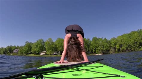 Move, breathe, & feel alive with us! SUP Yoga at Shortts Lake Nova Scotia - YouTube