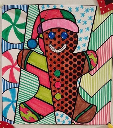 Students add bold patterns to different easter. Pop Art gingerbread man coloring sheets. Interactive and ...