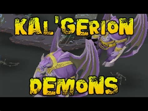 The upgraded darklight is actually still great at kalgerion demons. Kal'Gerion Demons Guide and Review Runescape 2014 - YouTube