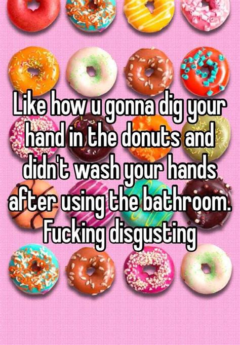 Don't forget to ask us about our zips difference! Like how u gonna dig your hand in the donuts and didn't ...