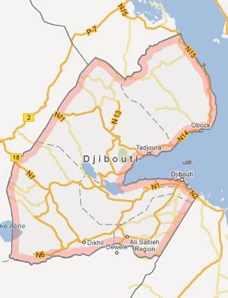 This map shows a combination of political and. Djibouti Facts - Countryaah.com
