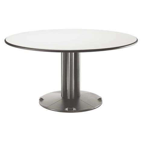 No living room is complete without a coffee table. Table ronde avec pied central fixe