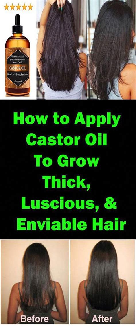 Castor oil promotes stronger, thicker and longer hair with regular use. How to Apply Castor Oil for Hair? Castor oil has long been ...
