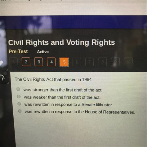 The act was aimed to prohibits unequal application of voter registration requirements, and racial segregation in schools, employment, and public this was the first federal law of the usa to state that all citizens are protected equally by the law. The civil rights act passed in 1964 - Brainly.com