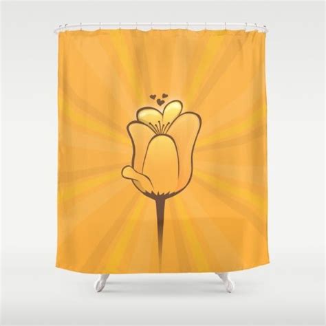 Tulip Shower Curtain by Slugbunny | Society6 | Tulip shower curtain, Shower curtain, Unique ...