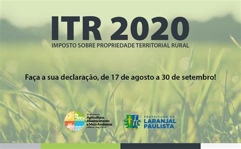 There are total of 7 forms: ITR 2020 - Imposto sobre Propriedade Territorial Rural ...