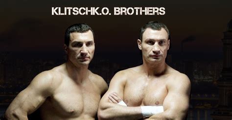 Vitaliy and vladimir are two exceptional athletes. Klitschko Brothers, who would win? - BoxingFixtures.com