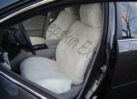 This versatile cover is made of a high quality, stretchy, and durable fabric. Sheepskin Seat Cover Pictures