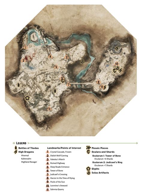 Inquisition locations of mosaic pieces in world of thedas, each set got 12 pieces. Dragons Age Maps Locales/Collections - XboxAchievements.com