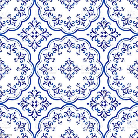 Decorative Tile Pattern Design Stock Illustration - Download Image Now ...