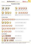 Das arbeitsblatt umfasst eine tabelle mit diversen geometrischen formen von denen der prozentsatz der markierten. Aduis | Euro & Cent