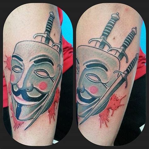 See more ideas about v for vendetta, vendetta, vendetta tattoo. 12 Revolutionary V For Vendetta Tattoos | Tattoos ...