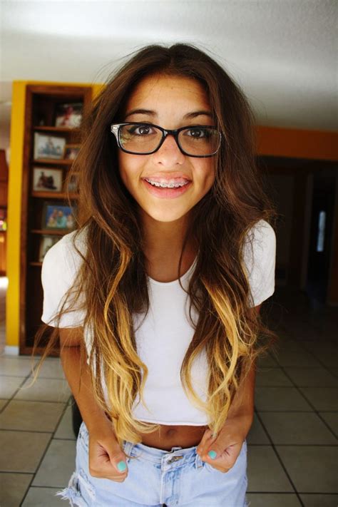 Amateur teen webcam model masturbating with a vibrating lush and a hitachi toy. Glasses and Braces by ∞ Unicorn ∞ | We Heart It