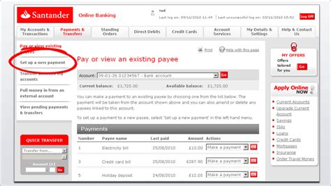 It includes all the features you need to manage your different accounts. Santander Online Banking Demo