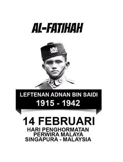 Yang sulung bernama adnan, yang tengah bernama ahmad dan yang bongsu dinamakan amarullah. Leftenan Adnan Wira Bangsa - M-Update