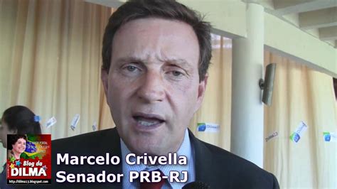 Se fosse há 7 anos, poderia até correr o risco de ter sido preso. É Dilma 13 - Senador Marcelo Crivella - YouTube