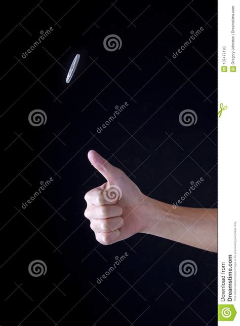 Coin flip stock photos and images (701). Flipping A Coin Up In The Air. Stock Photo - Image of ...