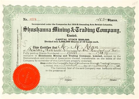 Buy or sell gamestop corp. Shushanna Mining & Trading Co. Stock Certificate--Scam ...
