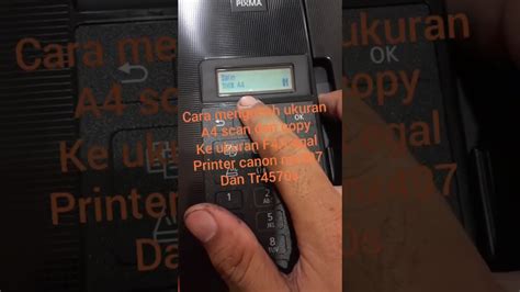 Ciss infus modifikasi canon ip2770. Cara mengubah ukuran kertas scan dan copy A4 ke f4 printer canon mx497 dan tr4570s - YouTube